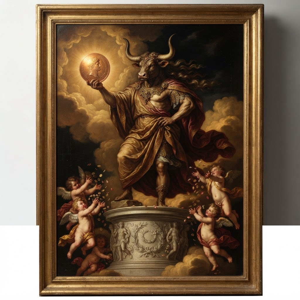 The Ascension of the Bull God (private collection)